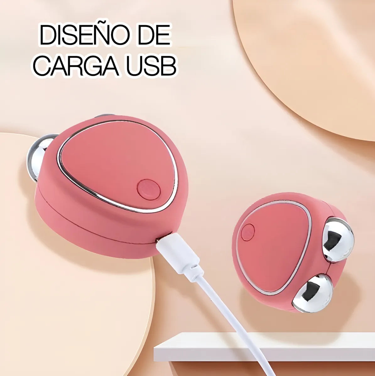 Masageador Facial Microcorriente Electrico